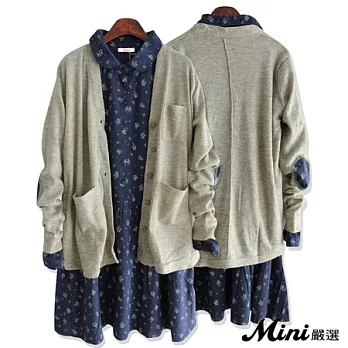 外套 春款森林系原宿風格口袋外套-Mini嚴選-FREE*