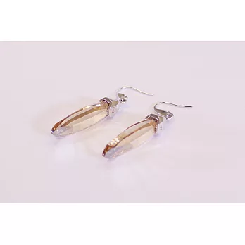 【UH】OLIVER WEBER - 極簡透晶造型耳環