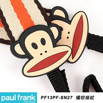 Paul Frank 大嘴猴-時尚相機背帶 DSLR 相機背帶 數位單眼相機背帶-多種造型顏色可選[PF13PF-SN27/綠白條紋]