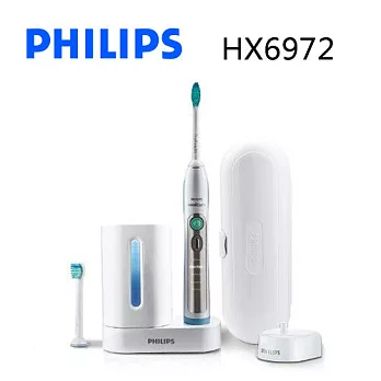 PHILIPS HX6972 飛利浦 音波震動牙刷.