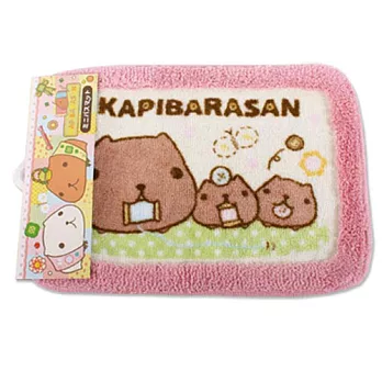 Kapibarasan 水豚君田園系列腳踏墊(花園)