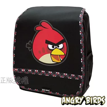 【Angry Birds】憤怒鳥㊣版授權 日式EVA高級護脊後背書包(二款)黑色經典款