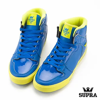 SUPRA 中筒滑板運動休閒板鞋8.5藍色