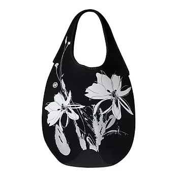 AXON 加長型肩包黑印花色