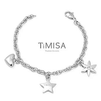 TiMISA 《浪漫戀曲》純鈦手鍊