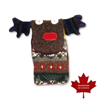 加拿大Cate＆Levi 手工拼布筆袋麋鹿 / Deer