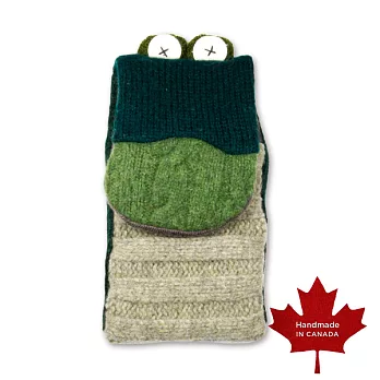 加拿大Cate＆Levi 手工拼布筆袋青蛙 / Frog