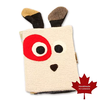 加拿大 Cate＆Levi 手工日誌書套小狗 / Dog