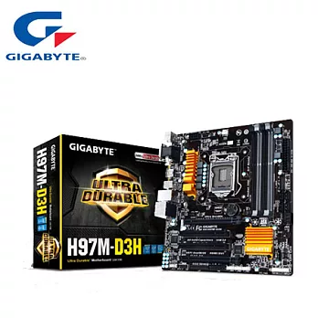 GIGABYTE 技嘉 H97M-D3H 主機板