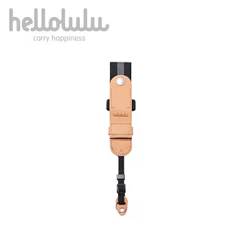 Hellolulu Skylor-棉質相機手帶(黑)