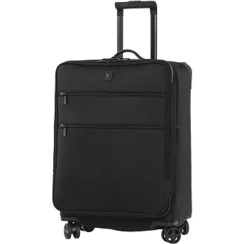 Victorinox Lexicon頂級彈道尼龍24吋行李箱-黑
