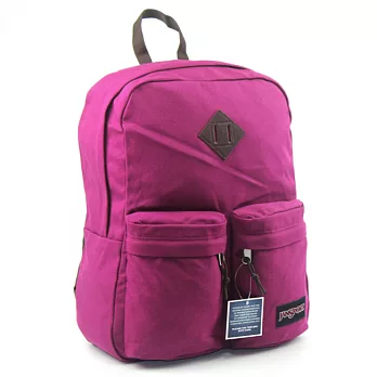 JanSport 校園背包(HOFFMAN)-神祕紫