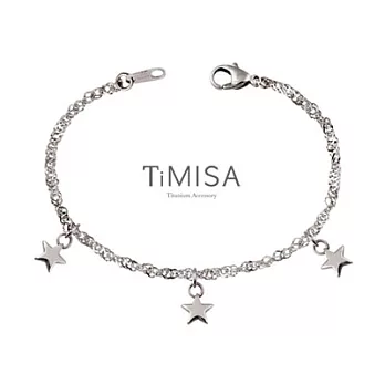 TiMISA 《幸福三顆星》純鈦手鍊