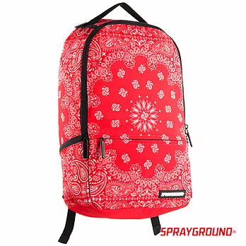 SPRAYGROUND 後背包鳶紅斑達那印花