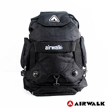 【美國 AIRWALK】哈山族 超級多功能後背大包 -淺火藍