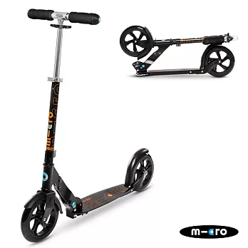 瑞士 Micro Black - 酷黑潮流滑板車_適合年齡：青少年以上