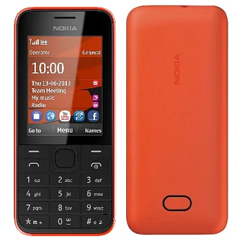 Nokia 207 3.5G 簡單好用機(簡配/公司貨)紅色
