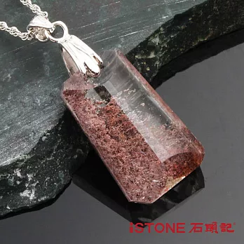 石頭記 綠幽靈項鍊-招財-8.1g