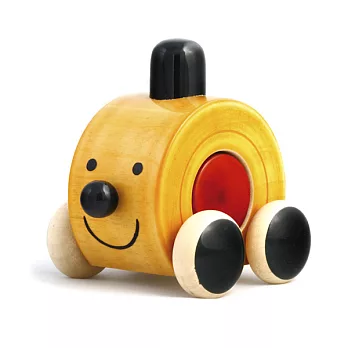 印度 Maya 有機木製玩具噗噗車紅色