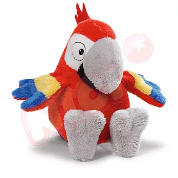 35cm席爾維鸚鵡坐姿玩偶