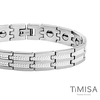 TiMISA 《豐收之歌 -寬版》純鈦鍺手鍊
