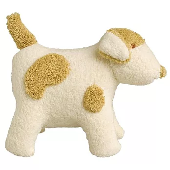 法國童思樂 trousselier 狗狗音樂布偶白色+米色斑點