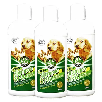 Doggy & Catty 草本精粹寵物洗毛精350ml-3入