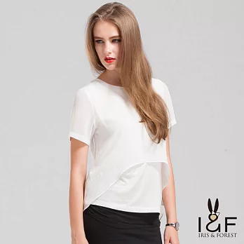 【INF】浪漫雪紡氣質上衣14020S白色