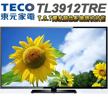 TECO東元 39型 LED顯示器+視訊盒(TL3912TRE)