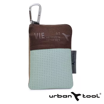 URBAN TOOL slyFive 智慧 No.5 手機隨身袋 (水藍/卡其)