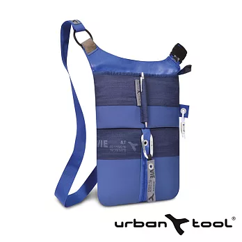 URBAN TOOL pocketBar 隨身雙用 11 吋平板電腦側背袋 (水手藍)