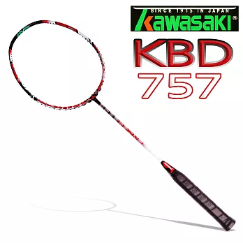 Kawasaki 高級碳纖維羽球拍-勇而有義(關公)