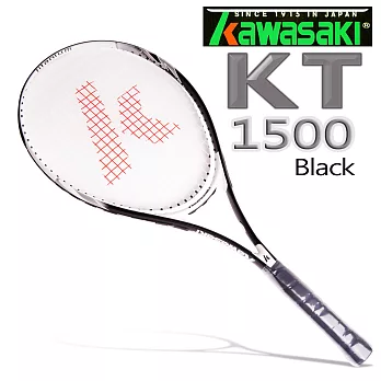 Kawasaki KT1500 BLACK 專業鋁合金網球拍