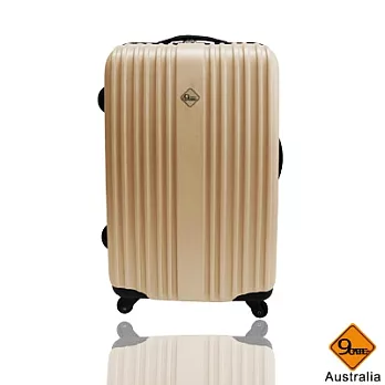 Gate9五線譜系列ABS霧面旅行箱/行李箱28吋28吋香檳金