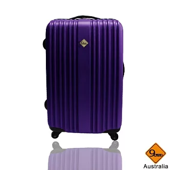 Gate9五線譜系列ABS霧面旅行箱/行李箱28吋28吋葡萄紫