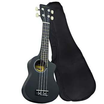 日本品牌 BugsGear 厚桶缺角 烏克麗麗 21吋(黑色) 附原廠琴袋