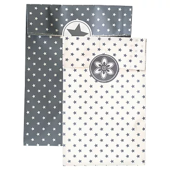 Star warm grey 禮品包裝袋 12入