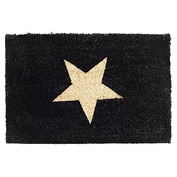 Star black 踏墊 40x70