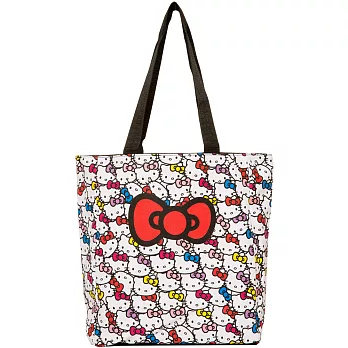 Hello Kitty x AMONNLISA 繽紛玩趣彩色長型托特包