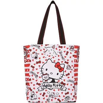 Hello Kitty x AMONNLISA 友誼萬歲40周年長型托特包