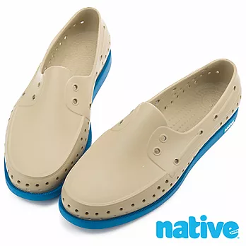 native HOWARD 晴雨帆船鞋(男/女)5金沙棕x銀河藍
