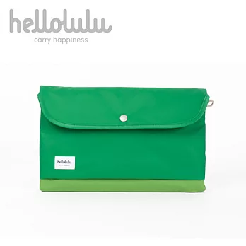 Hellolulu Tess-11吋輕便手拿電腦包-草綠