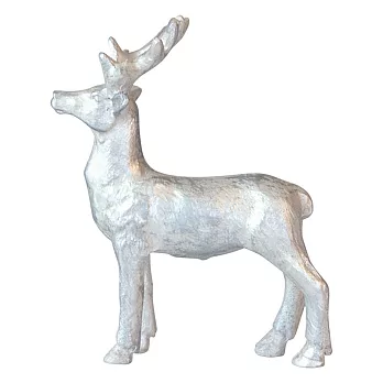聖誕掛飾 reindeer standing silver