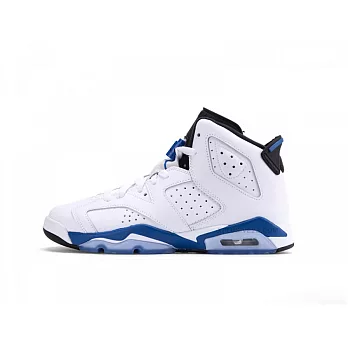 Nike air jordan 6 GS AJ6 喬6 運動藍 白藍 女鞋 384665-1074白藍