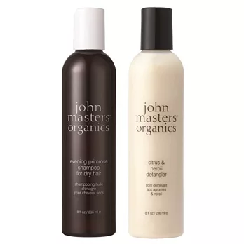 【UH】Within organic唯園有機保養品 -john masters organics 花香草本洗潤組