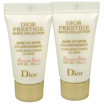 【即期品】Dior迪奧 精萃再生花蜜淨白防護BB霜SPF50PA+++(5ml)*2-2015.3