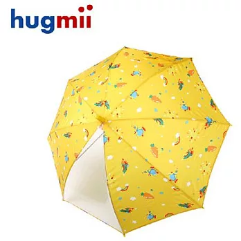 【Hugmii】滿圖造型兒童雨傘_飛機黃色