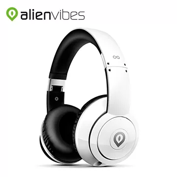 【美國alienvibes】宇宙人全罩式抗噪耳機白