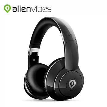 【美國alienvibes】宇宙人全罩式抗噪耳機黑