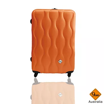 Gate9波西米亞系列▷ABS霧面旅行箱行李箱拉桿箱登機箱(24吋) 24吋橘色